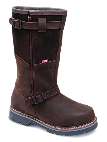 demar. LEDER Thermostiefel Jagdstiefel TIROL, Braun, 43 EU...