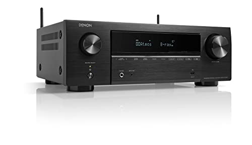 Denon AVR-X1700H 7.2-Kanal AV-Receiver, Hifi Verstärker mit Dolby ...