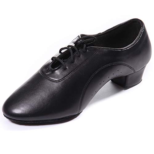 DoGeek Herren Jungen Tanzschuhe schwarz Standard Latin Dance Schuhe...