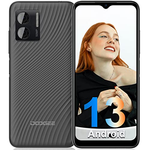 DOOGEE N50 Android 13 Smartphone Ohne Vertrag, 15GB+128GB Speicher ...