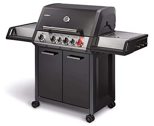 Enders Gasgrill MONROE PRO BLACK 4 IK TURBO, 4-Brenner, Infrarot-...