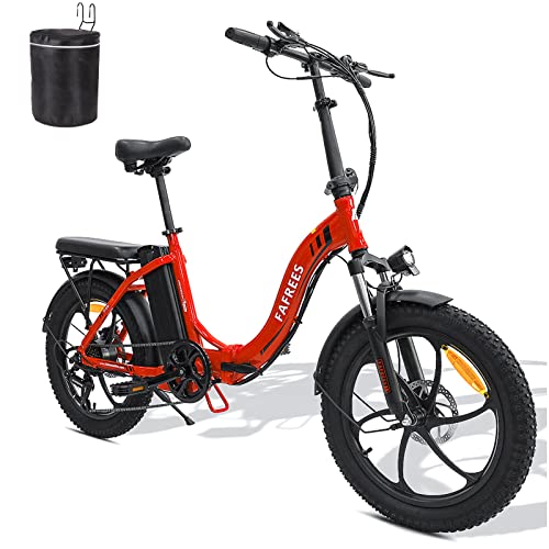 Fafrees [ Offiziell F20 E Bike Klappbar Fatbike mit 36V 15AH Akku f...