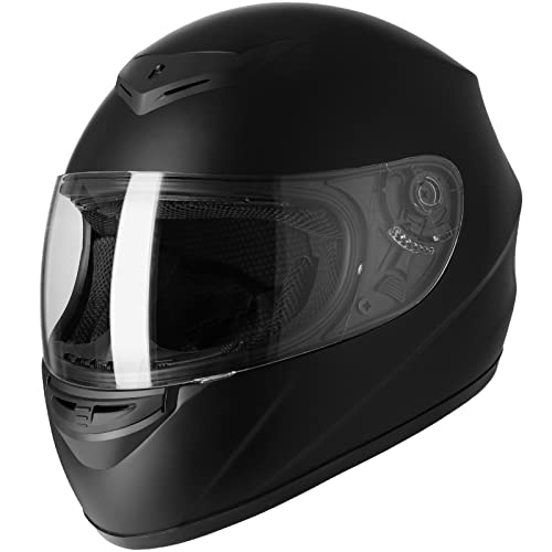 Favoto Motorradhelm Integralhelme für Erwachsene Vollvisierhelm Mo...