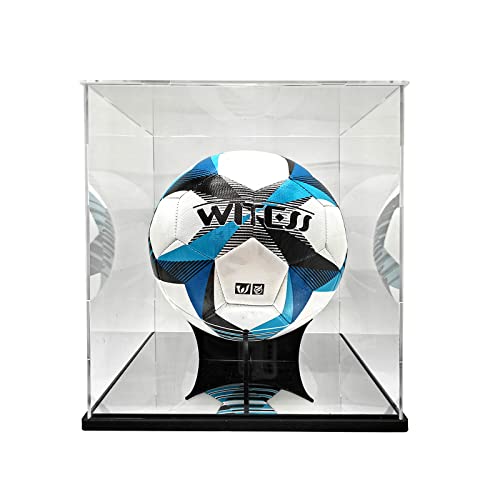 Fußball-Vitrine in voller Größe, Acryl-Vitrine für Fußball-Sam...