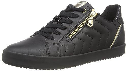 Geox Damen D Blomiee Sneakers, Schwarz, 39 EU...