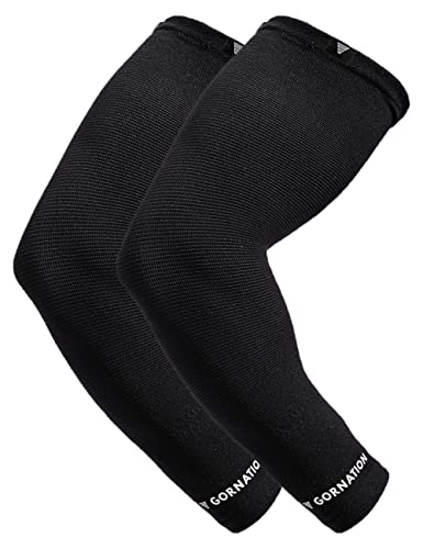 GORNATION Arm Sleeves - Lange Ellenbogenbandagen für Herren & Dame...