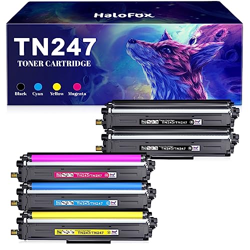 HaloFox Kompatibel Brother TN-243CMYK Toner für Brother MFC L3750C...