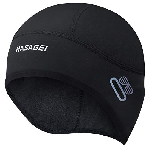 HASAGEI Fahrrad Mütze Winddicht Bike Warm Cap Helm-Unterziehmütze...