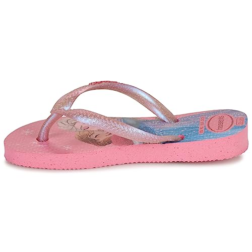 Havaianas Kids Slim Princess Flip Flops, Pink Lemonade, 29-30....