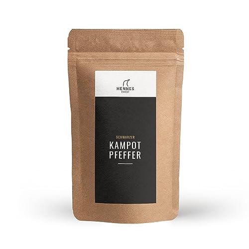 Hennes Finest Kampot Pfeffer Schwarz - 100g Pfeffer Kampot Schwarz,...