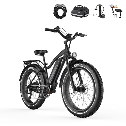 Himiway Cruiser E-Bike Herren Damen mit 250W Motor 25 Km h, E-Mount...