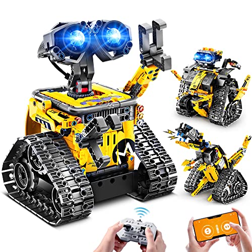 HOGOKIDS Technik Ferngesteuert Roboter für Kinder - 520 Stück 3 i...