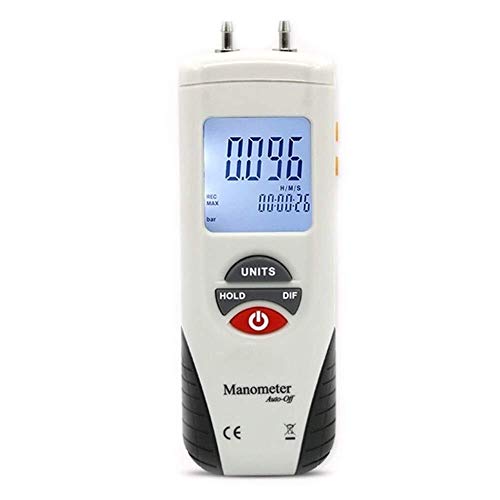 HYY-YY Digitales Manometer Luftdruckmesser Druckmessgeräte Differe...