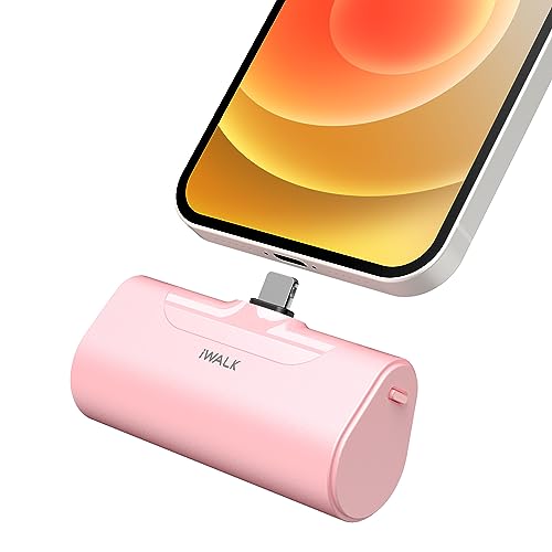 iWALK Kleine Powerbank 4300mAh Ultrakompakt Tragbares Ladegerät Ex...