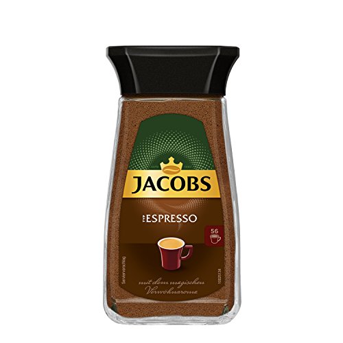 Jacobs löslicher Kaffee Espresso, Instant Kaffee , 100 g (1er Pack...