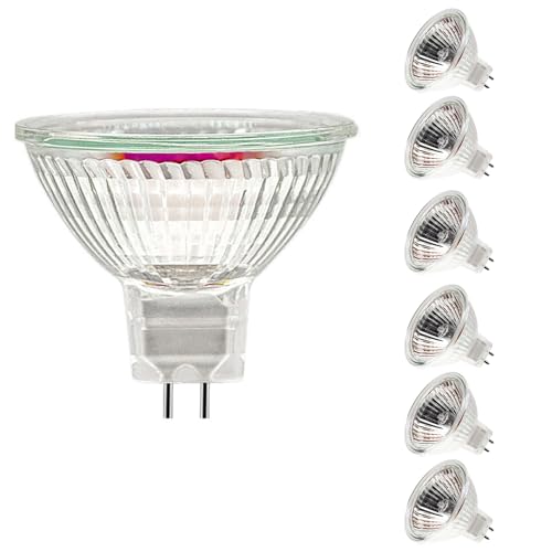 Jaenmsa MR16 Halogen Leuchtmittel, Halogen 12V 20W, GU5.3 Halogenst...