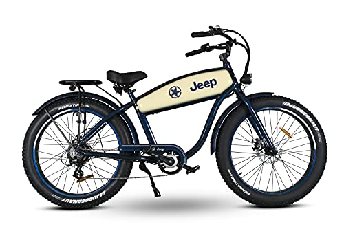 Jeep Cruise E-Bike CR 7005, 26  Laufräder, 7-Gang Shimano Megarang...