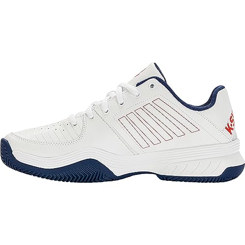 K-Swiss Performance Herren Court Express HB Tennis Shoe, White Blue...