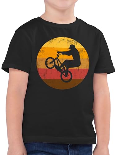 Kinder T-Shirt Jungen - Kinder Sport Kleidung - BMX Jump - 116 (5 6...