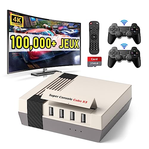 Kinhank Spielekonsole Retro Arcade tragbare Konsole integriert 100....