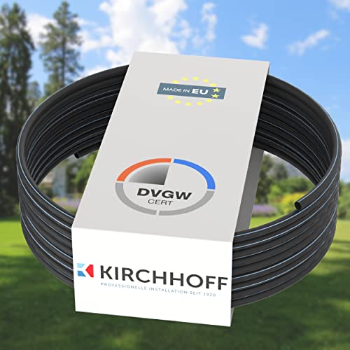 Kirchhoff Wasserleitung für Gartenbewässerung 25 mm x 50 m | PE R...