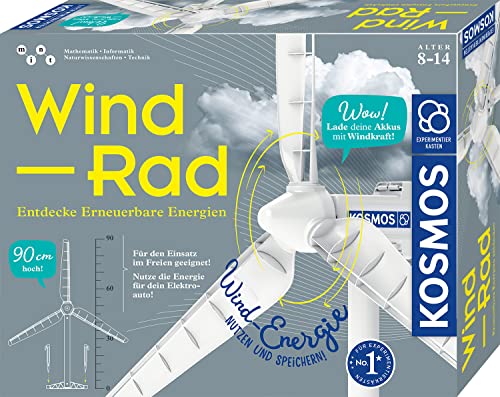 KOSMOS 621087 Wind-Rad, Entdecke erneuerbare Energien. Bausatz für...