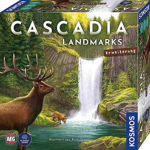 Kosmos 683955 Cascadia - Landmarks, Erweiterung zum Spiel des Jahre...