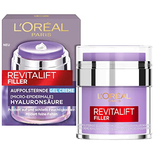 L Oréal Paris Gel-Creme, Anti-Aging Feuchtigkeitspflege, Anti-Falt...