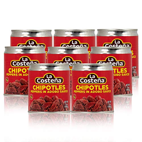 La Costena Bundle Chipotle Chili ganz 8 x 199g, 1590 ml...