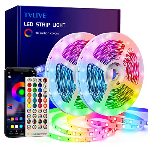 LED Strip, LED Streifen 20m,Led Band mit Fernbedienung, App-Steueru...