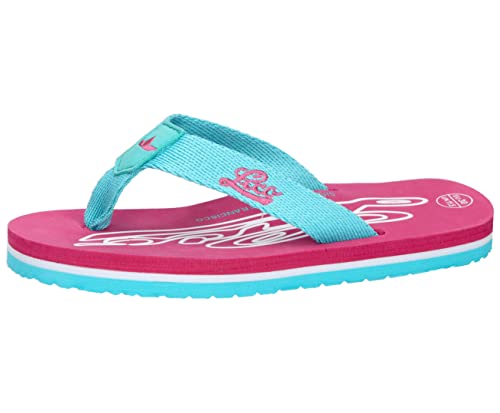 Lico Flamenco Flipflops, türkis pink weiß, 34 EU...