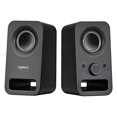 Logitech Z150 PC-Lautsprecher, Stereo Sound, 2 Lautsprecher, 6 Watt...