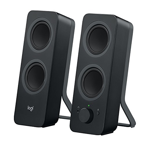 Logitech Z207 Kabellose PC-Lautsprecher, Bluetooth, Stereo Sound, 1...