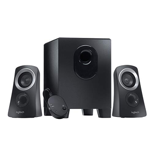 Logitech Z313 2.1 Lautsprecher-System mit Subwoofer, 50 Watt Spitze...