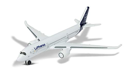 Majorette 212057980Q02 Airbus 350 Lufthansa, Spielzeugflugzeug, Ori...