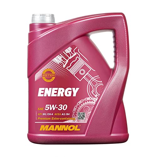 MANNOL Energy 5W-30 API SN CH-4 Motorenöl, 5 Liter...