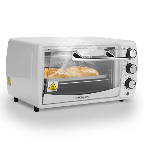 Mini Backofen 13 Liter 1200 Watt Pizzaofen 65°-230°C Timer aufkla...