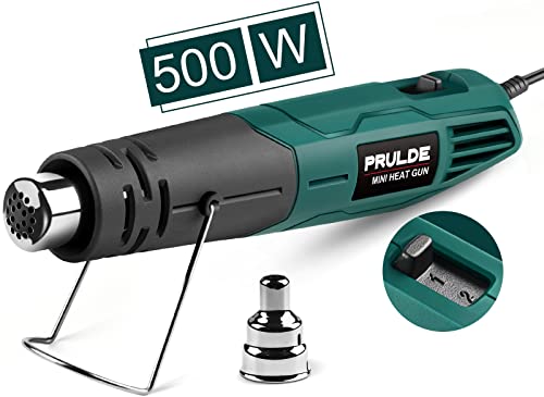 Mini Heißluftpistole - PRULDE Handheld Heißluftföhn 500W Schnell...