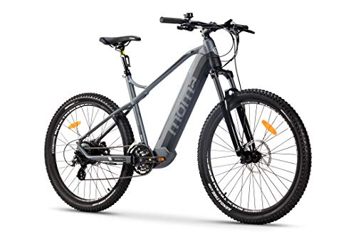 Moma Bikes Elektrische Fahrrad EMTB 27,5 , SHIMANO 24 Gänge & hydr...