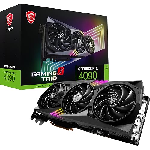 MSI GeForce RTX 4090 Gaming X Trio 24G Gaming Grafikkarte - NVIDIA ...