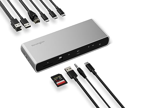 Kensington SD5700T Thunderbolt 4 Dockingstation für Laptops mit Du...