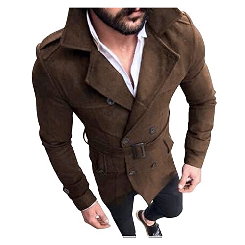 Männer-Winter-warme Windjacke Trenchcoat Jacke Männer-Mantel-Jack...