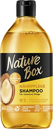 Nature Box Shampoo Nährpflege (385 ml), Shampoo für trockenes Haa...