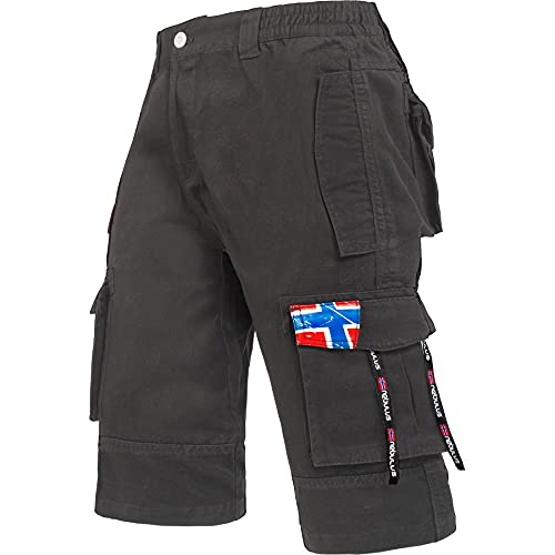 Nebulus Herren Cargo Short BOODY, Sommer Hose, Herren mit 6 Taschen...