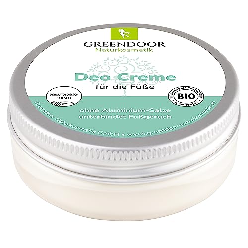 Nie mehr Fuß-Geruch, GREENDOOR Fussdeo 50ml gegen Fussgeruch, Fuss...