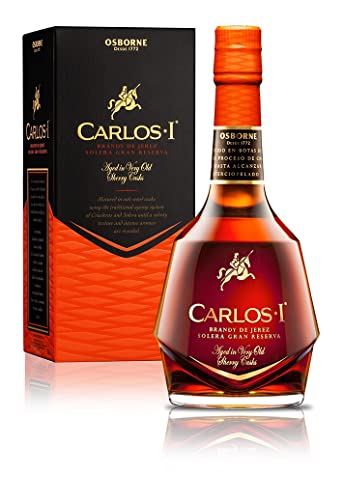 Osborne Carlos I Brandy de Jerez – Hochwertiger Brandy Solera Gra...