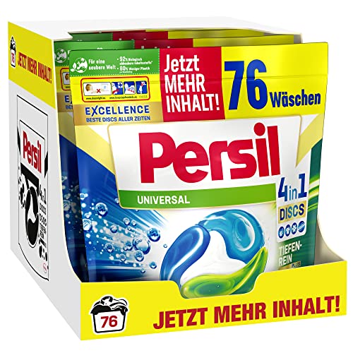 Persil Universal 4in1 DISCS, 304 (4 x 76 Waschladungen), Vollwaschm...