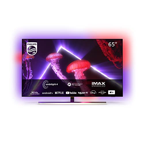 Philips 65OLED807 Fernseher (4K UHD, OLED, HDR10+, 120 Hz, Dolby Vi...