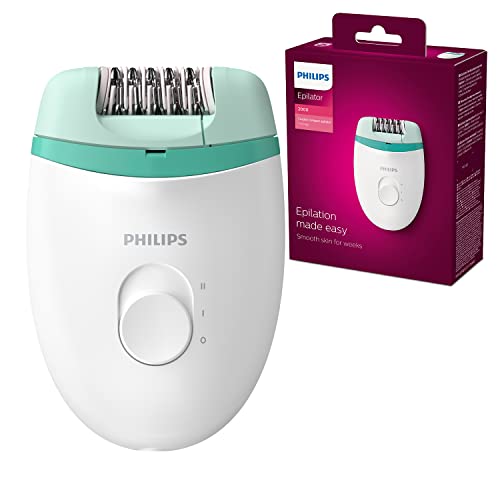 Philips Satinelle Essential BRE224 00 Kompakter Epilierer mit Kabel...