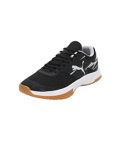 PUMA Herren Varion Ii Hallenturnschuh, Black Cool Light Grey Yellow...